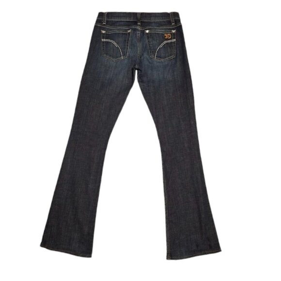 Joe's Rocker Flare Jeans Women's Dark Ryder Wash Retro Cute Y2K Blue Size 27 - Picture 4 of 11